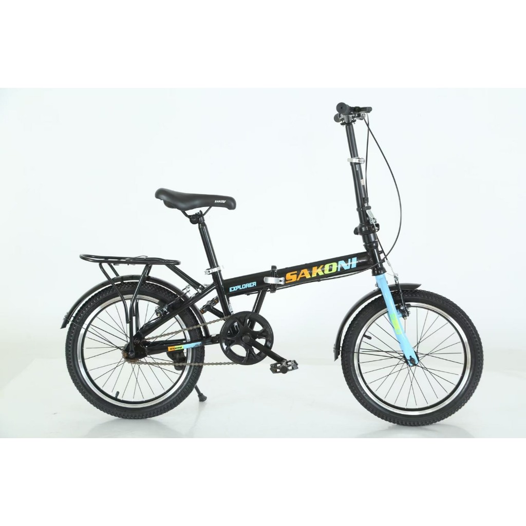 [TEBUS MURAH] SEPEDA LIPAT 16/18/20 INCH SAKONI NEW MODEL SINGLE SPEED TERBARU