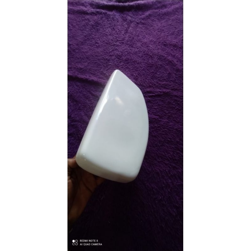 Tutup tangki kloset duduk dari bahan fiberglas cocok untuk Ina T20 engkol samping