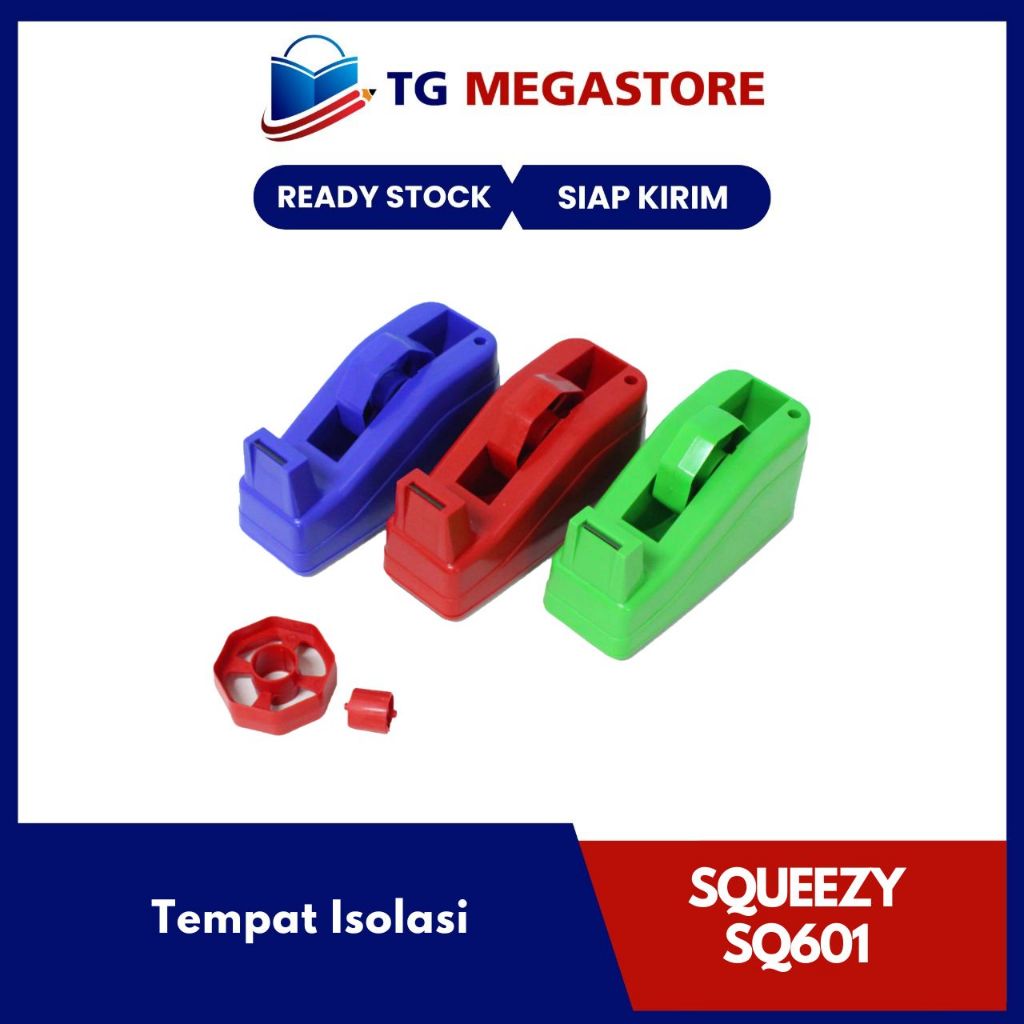 

Squeezy Tape Dispenser / Tempat Isolasi Dual Core SQ601