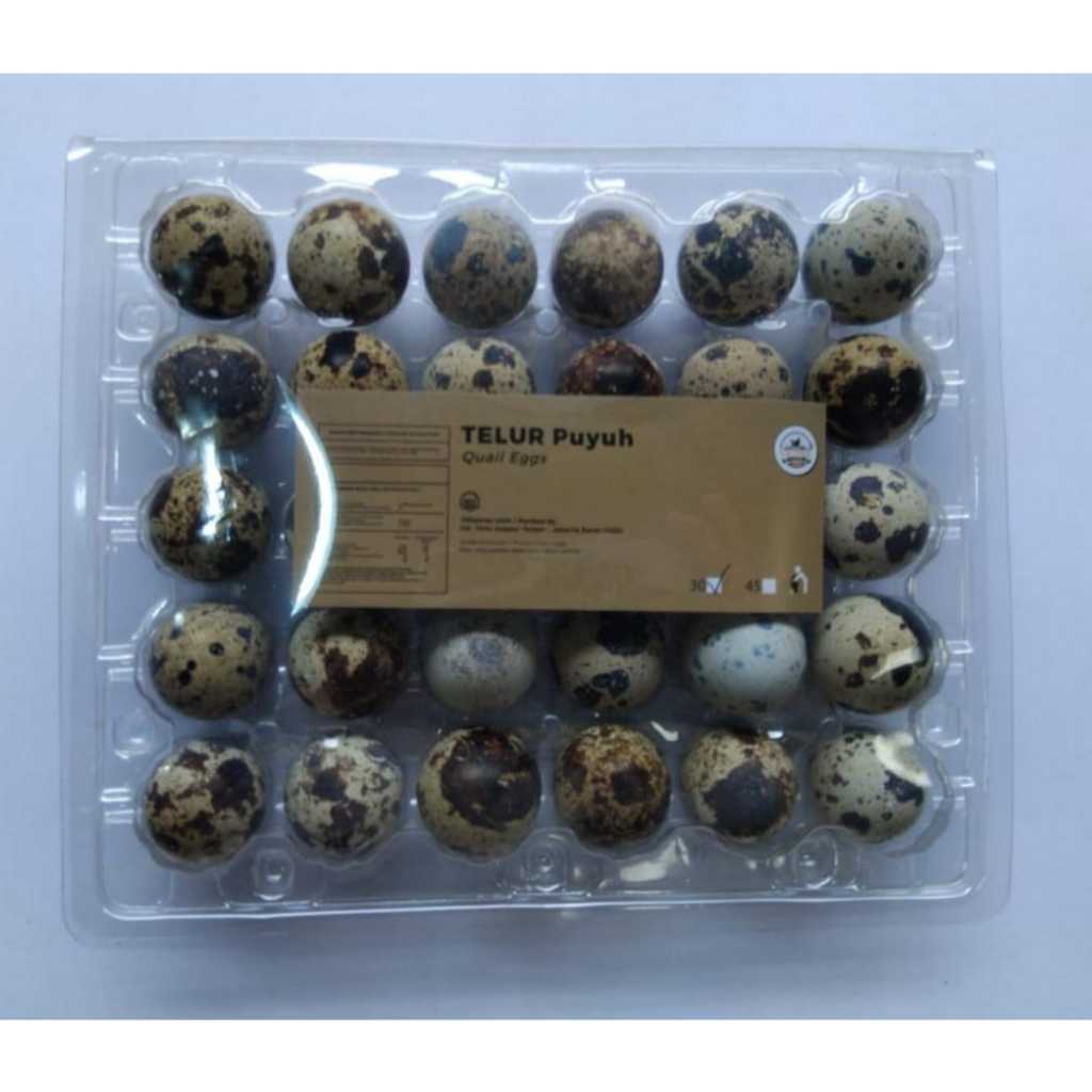 

Telur Puyuh Curah Isi 30 Butir