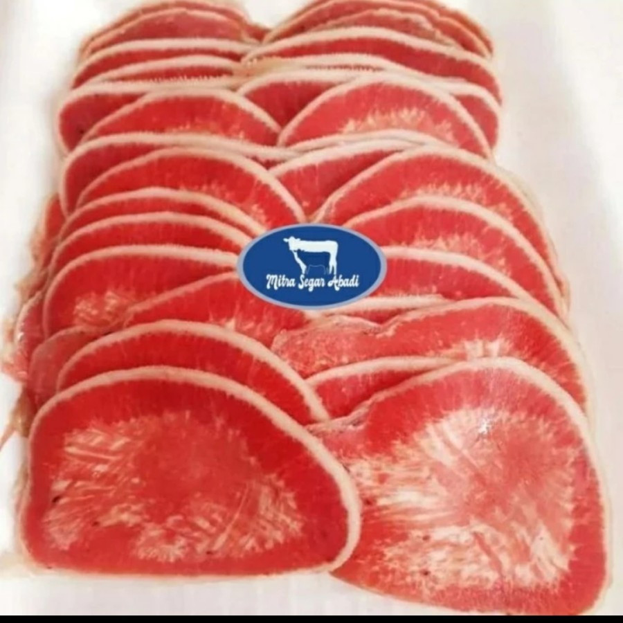 

Lidah Sapi Slice @500 gr