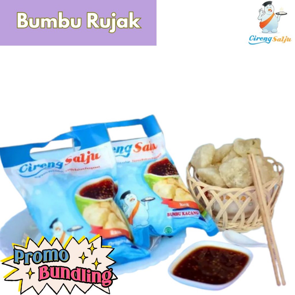 

Cireng Salju Bumbu Rujak 2 PCS