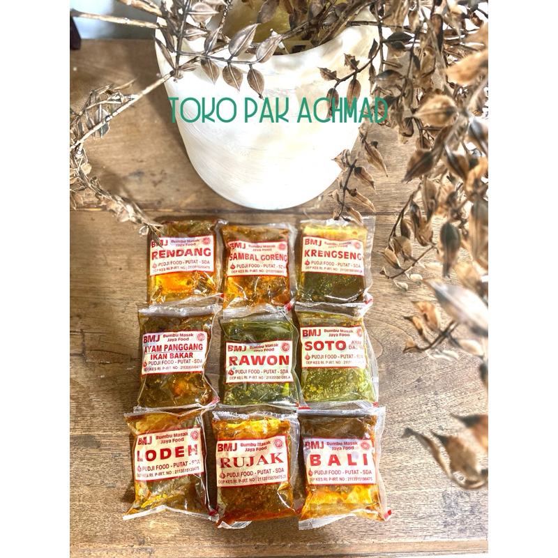 

Bumbu masakan BMM siap pakai berbagai masakan