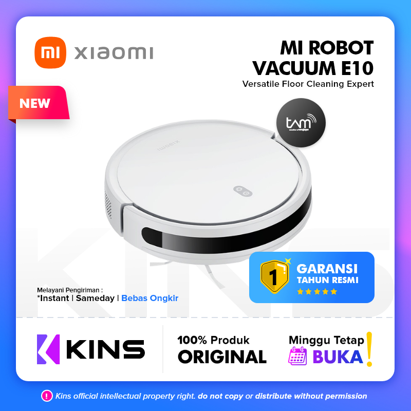 Xiaomi Robot Vacuum E10 / Xiaomi E10 Mi Robot Vacuum E10 Garansi Resmi