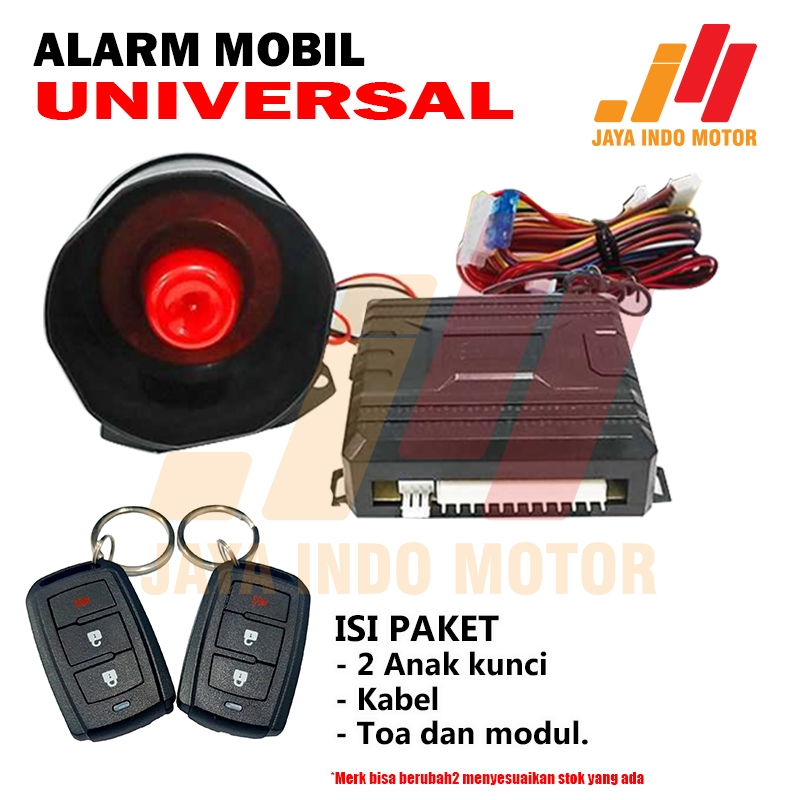 Alarm Mobil Universal Alarm Kunci Mobil Model Avanza