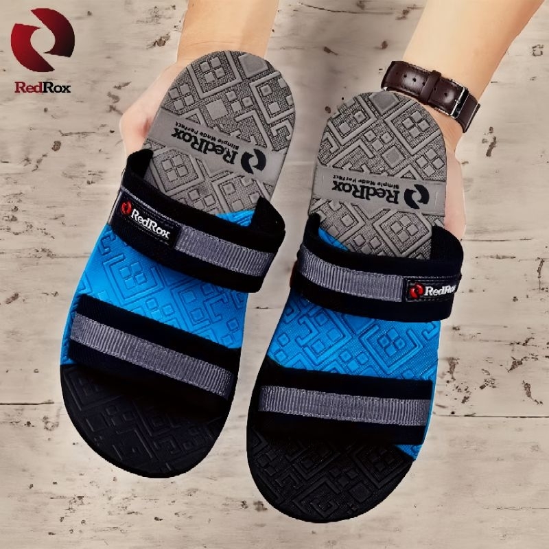REDROX Sandal Slide On Pria Wanita Slop Stylish ZORO II Anti Slip Outsole Karet