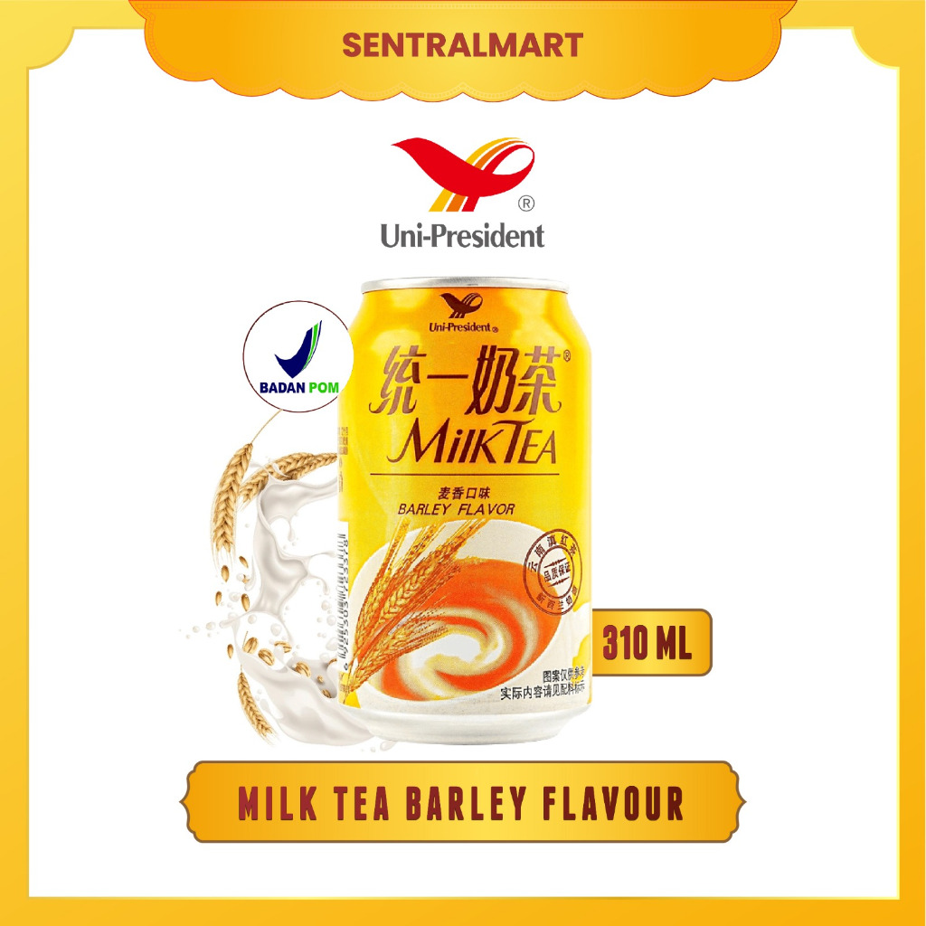 

New Product ! Minuman Milk Tea Teh Susu Rasa Barley Kemasan Kaleng 310 ml