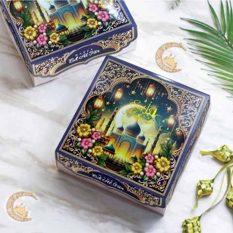 

Box Lebaran Spring 50/ Box Kotak Idul Fitri (22x22x8cm)