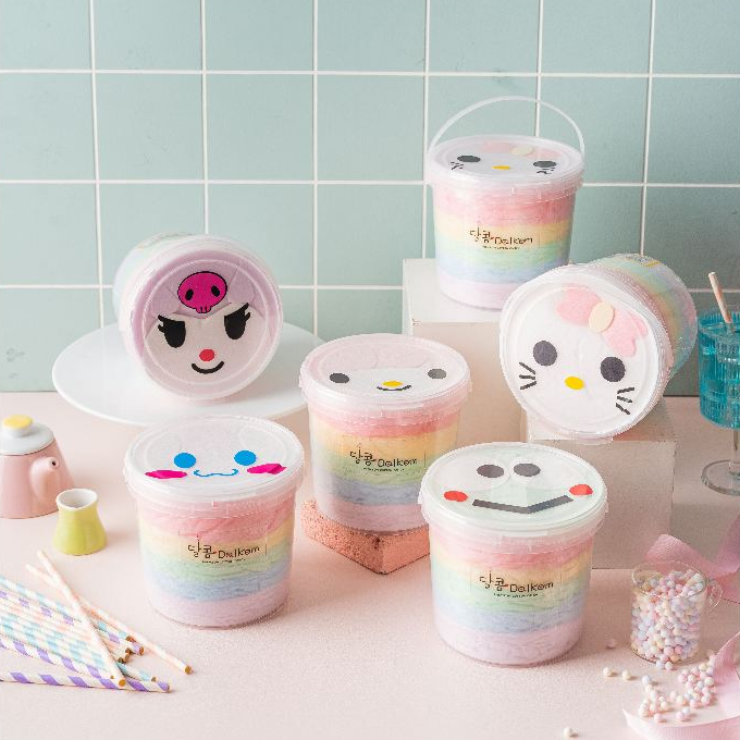 

Dalkom Bucket_Hello Kitty/ Cotton Candy / Gulali / Arum Manis