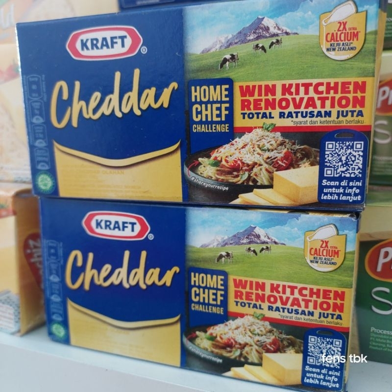 

keju kraft cheddar 150 gr