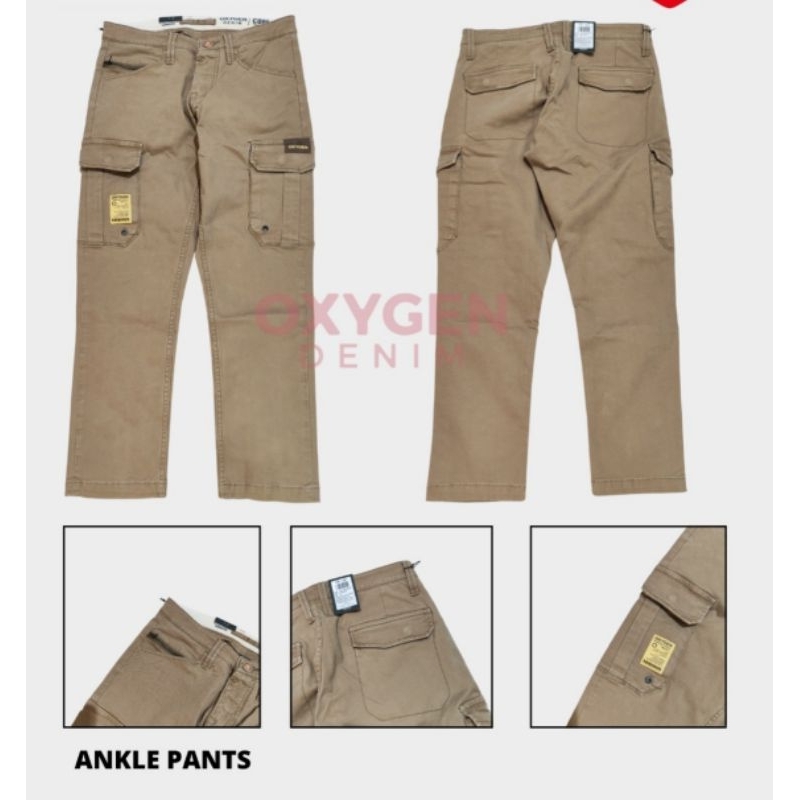 Celana Cargo Pria OXYGEN ORIGINAL