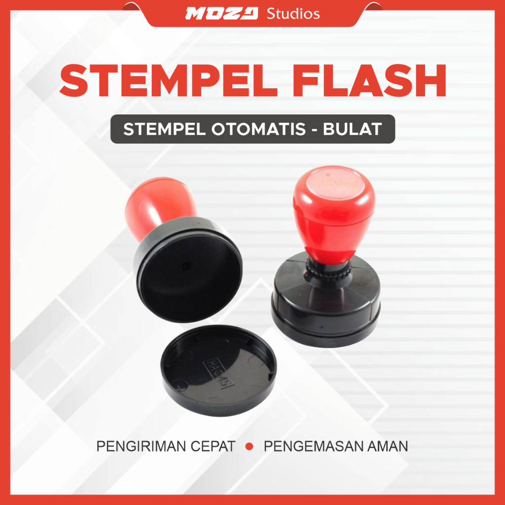 

Stempel Flash Kilat Otomatis - Bentuk Bulat atau Lingkaran Custom