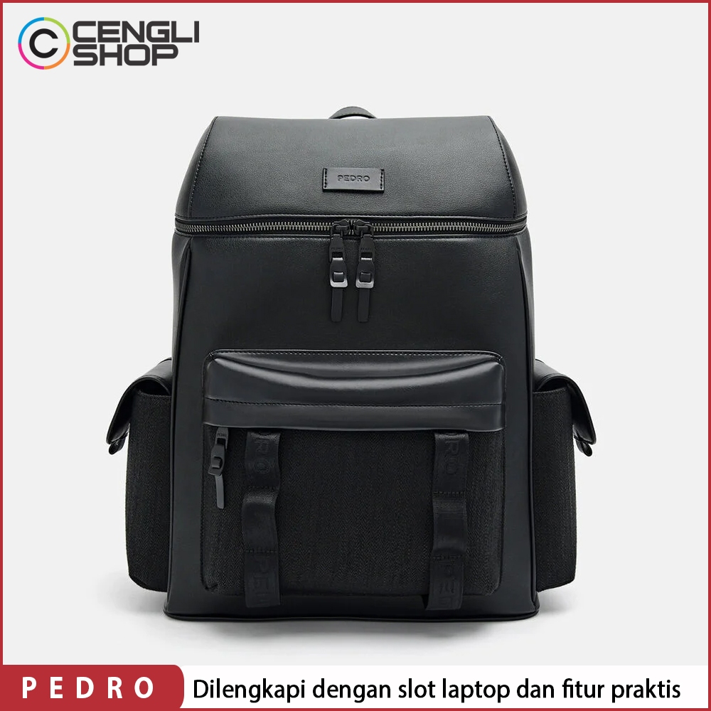 PEDRO BACKPACK TAS RANSEL PUNGGUNG PRIA ORIGINAL ASLI ORI BRANDED PM028