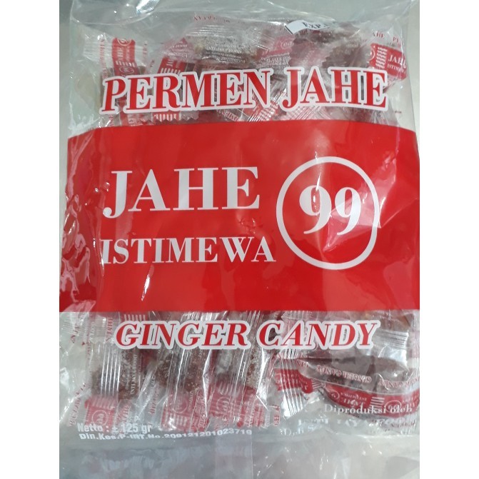 

CEMILAN JADUL PERMEN JAHE GINGER CANDY ISTIMEWA 125GR