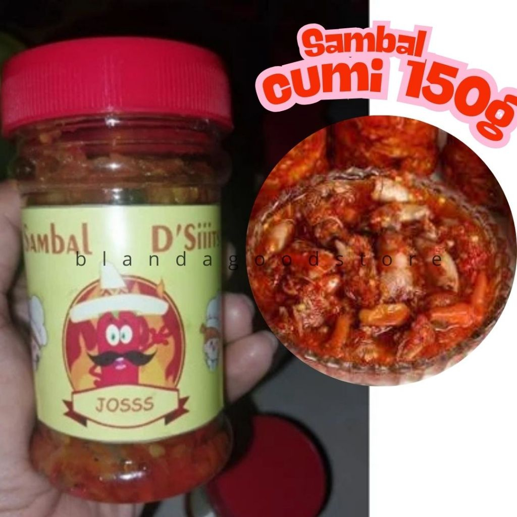 

Sambal Cumi - SAMBAL D'SIIIT 150G - Sambal AYAM - Sambal SUWIR - SAMBAL BAWANG - SAMBAL IJO