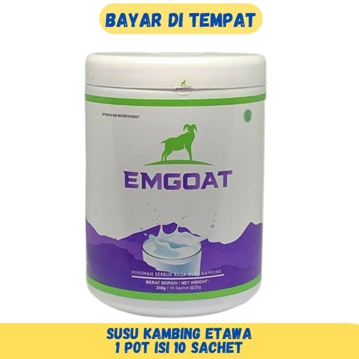 

Susu Kambing Emgoat 400 Gram – Kualitas Terbaik untuk Kesehatan Tubuh Anda!