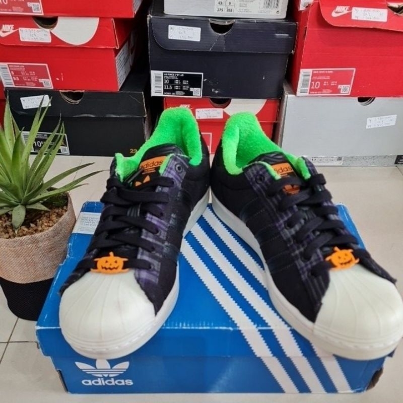 ADIDAS SUPERSTAR HELLOWEN BLACK GREEN