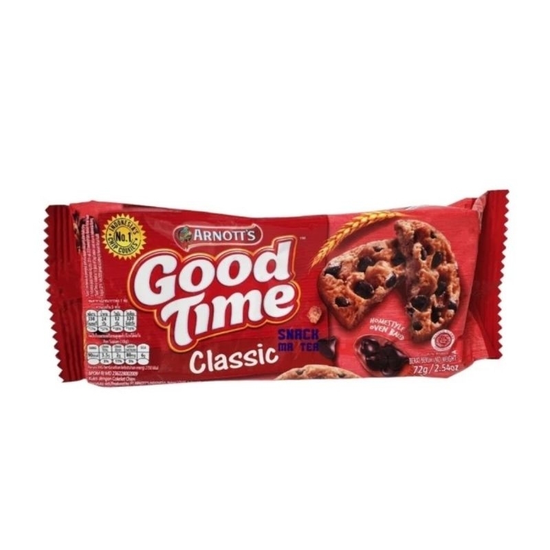 

PROMO GOOD TIME COOKIES 72 GR banded isi 3 BJ