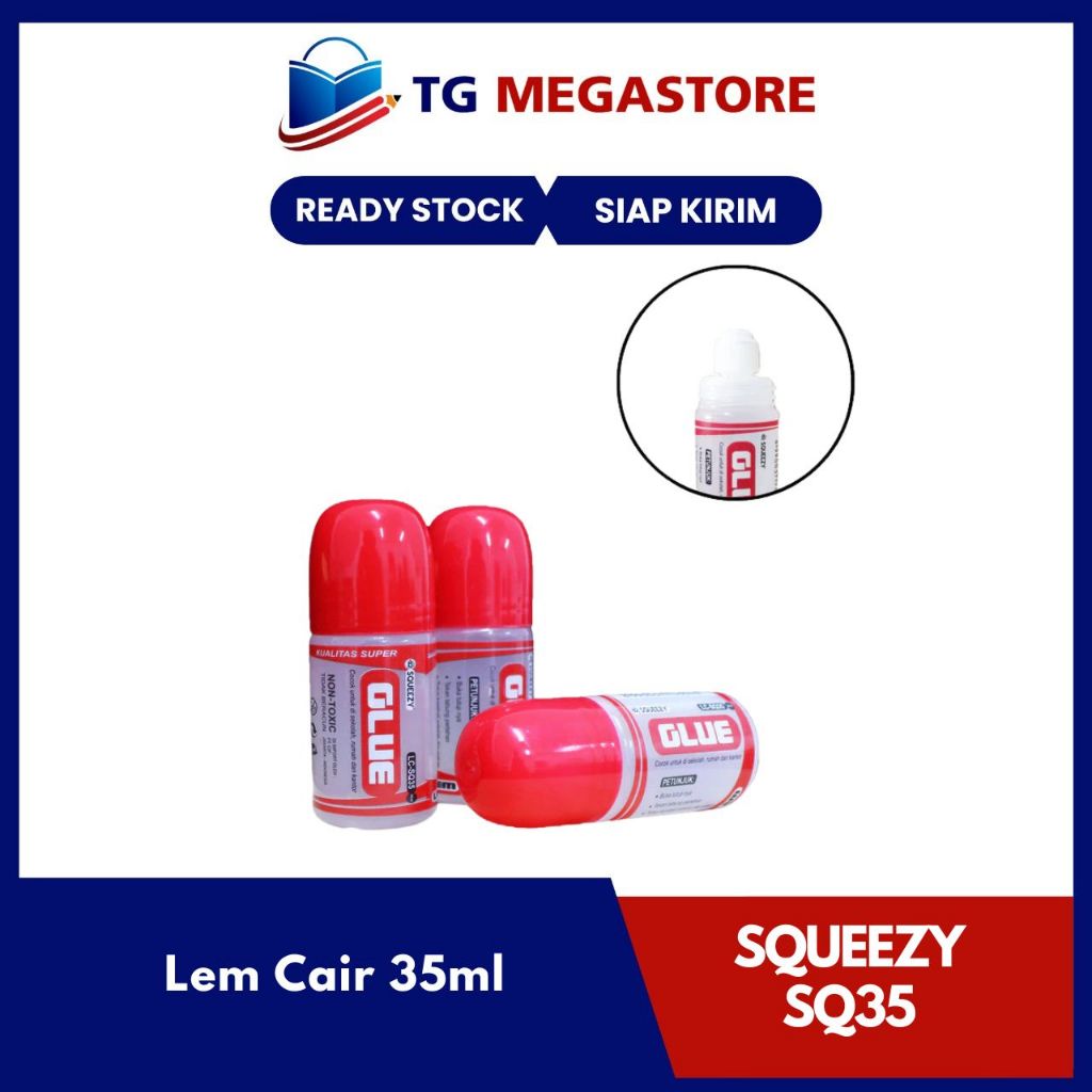 

Lem Cair Squeezy 35ml - LC-SQ35