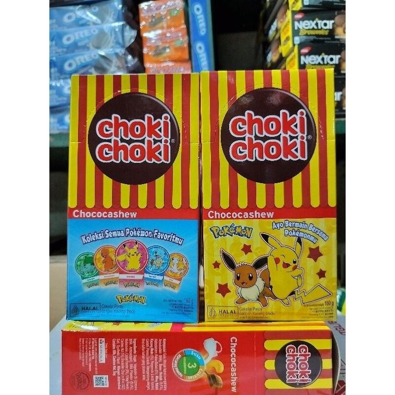 

choki choki coklat 1box isi 20