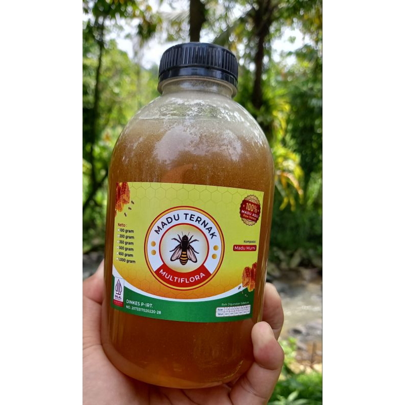 

madu asli murni ternak multiflora 1kg murah