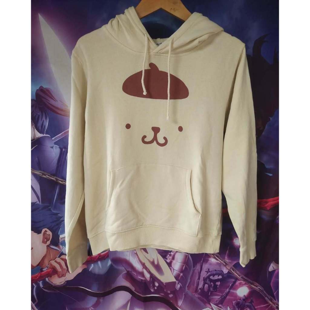 Pompompurin Sanrio Hello Kitty Character Official Anime Hoodie Jaket Original Second Merch Japan Kor