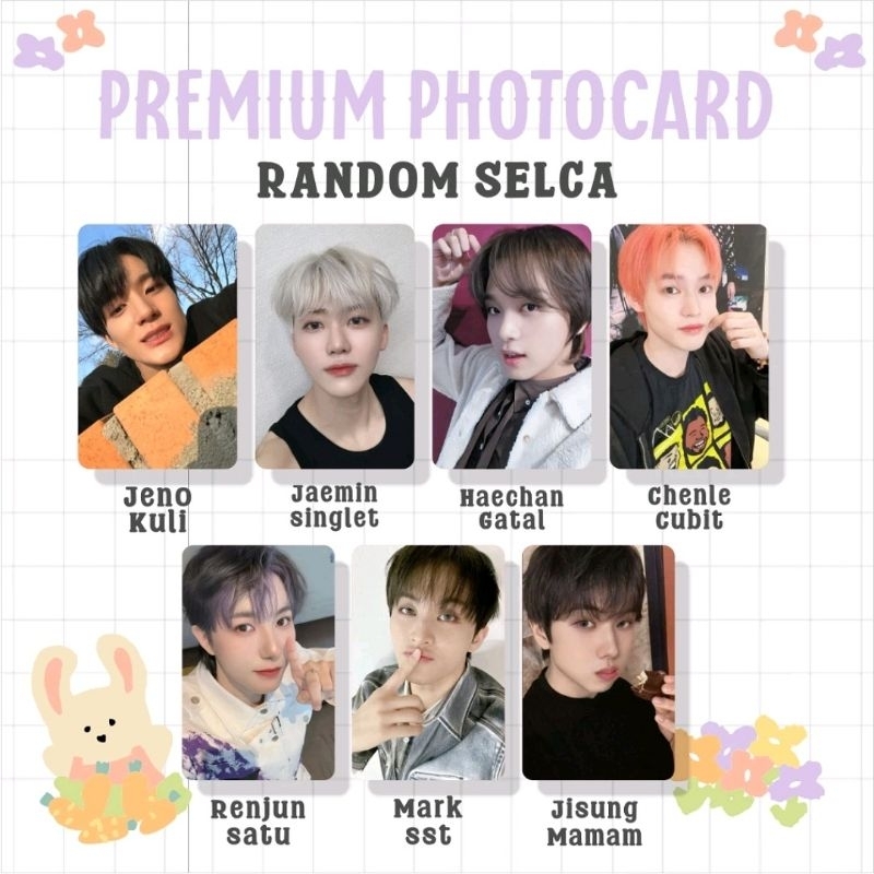 PC PHOTOCARD PREMIUM NCT Dream RANDOM SELCA RARE unofficial
