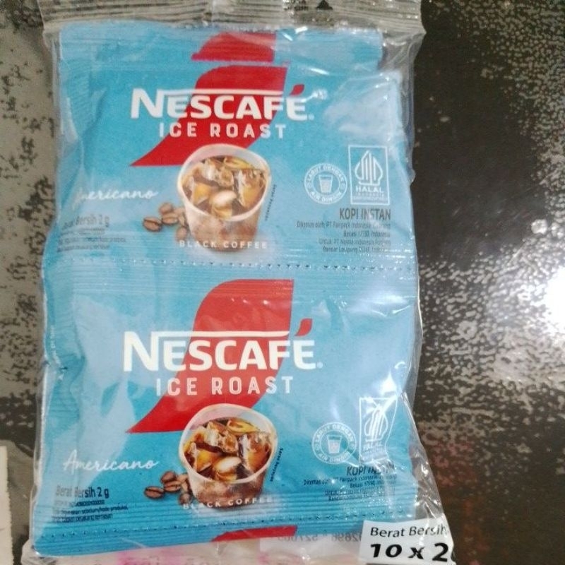 

kopi nescafe ice roast 1x10 sachet