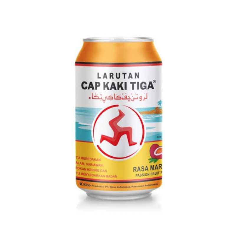 

Larutan Cap Kaki Tiga Rasa Markisa 320ml