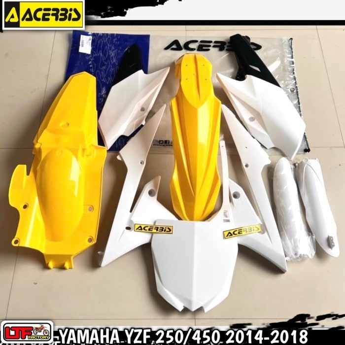 YAMAHA YZ - YZF WRF 250 450 F FX 2014 2015 2016 2017 2018 2019 - ACERBIS COMPLETE PLASTIK KIT -  COV