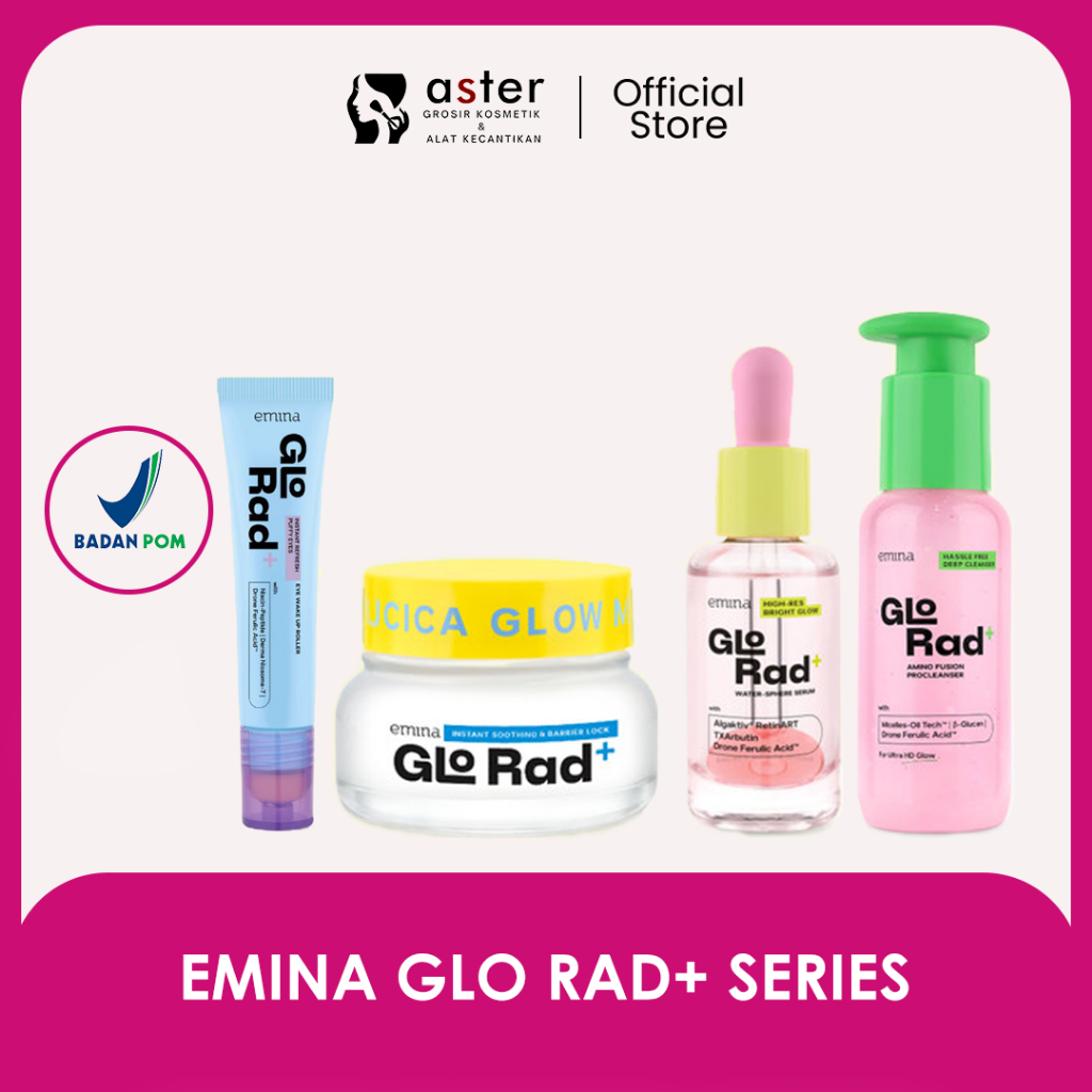 Aster Kosmetik - Emina Glo Rad+ Series