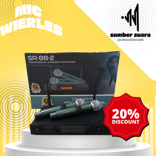 MIC WIRELESS BMA SR 88-2 / MICROPHONE