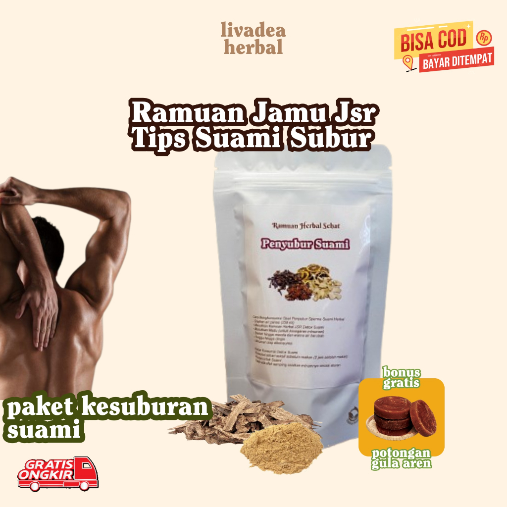 

Ramuan JSR Zaidul Akbar Paket Promil Sehat Program Hamil Penyubur Suami Serbuk Jahe Lawang Cengkeh