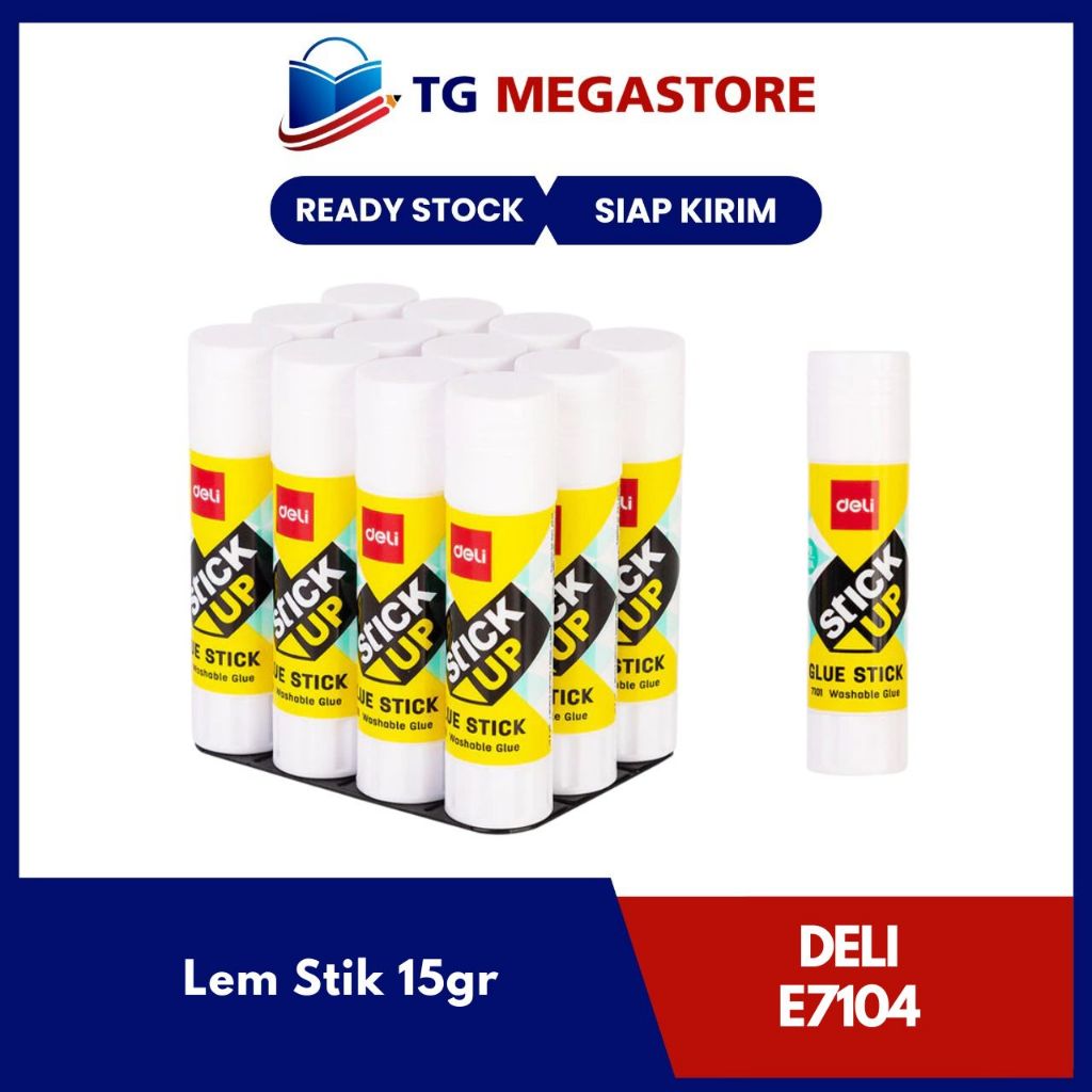 

Lem Stik / Glue Stick Deli Stick Up 15gr - E7104