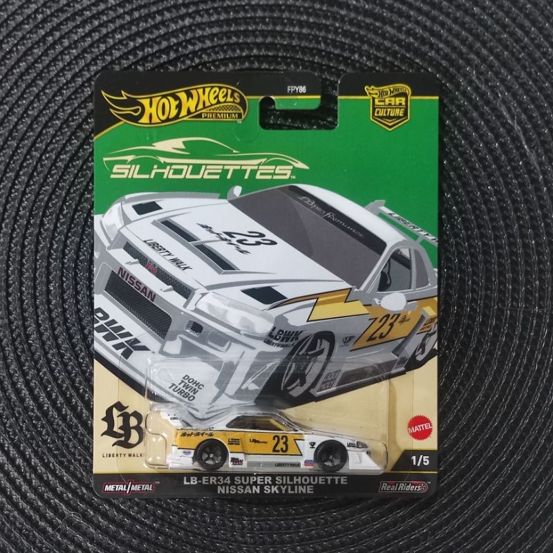 Hot Wheels Premium LBWK ER34 Silhouette