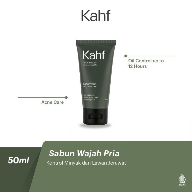 Kahf Sabun Wajah Pria 50ml