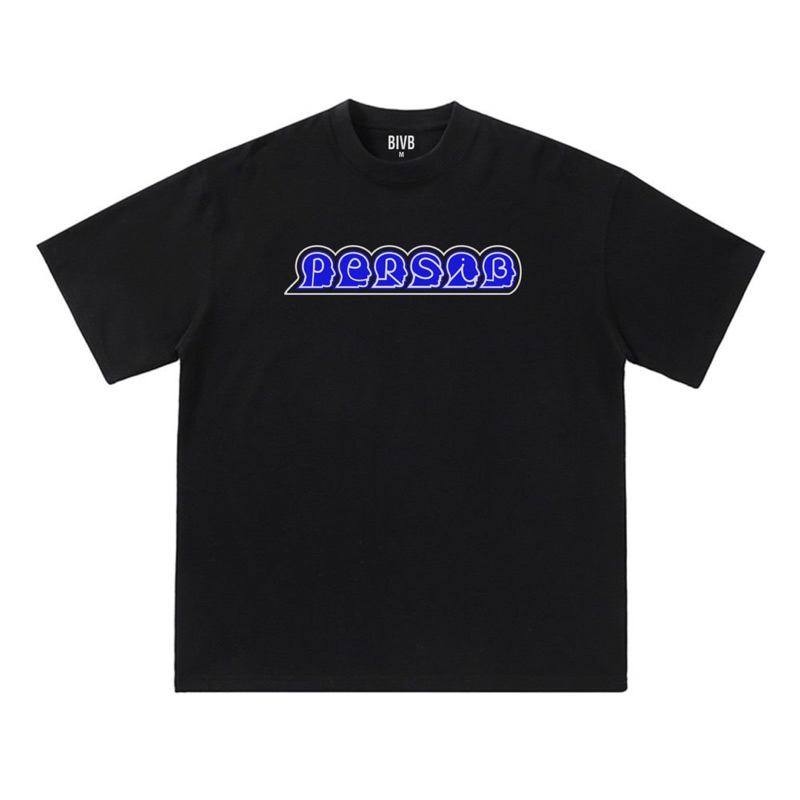 BIVB - PERSIB IN THE HEAD T-SHIRT BLACK - KAOS PERSIB CASUAL