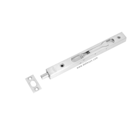Grendel Tanam Stainless Steel | Flush Bolt Dekkson 8" | Grendel Tanam Pintu Kayu