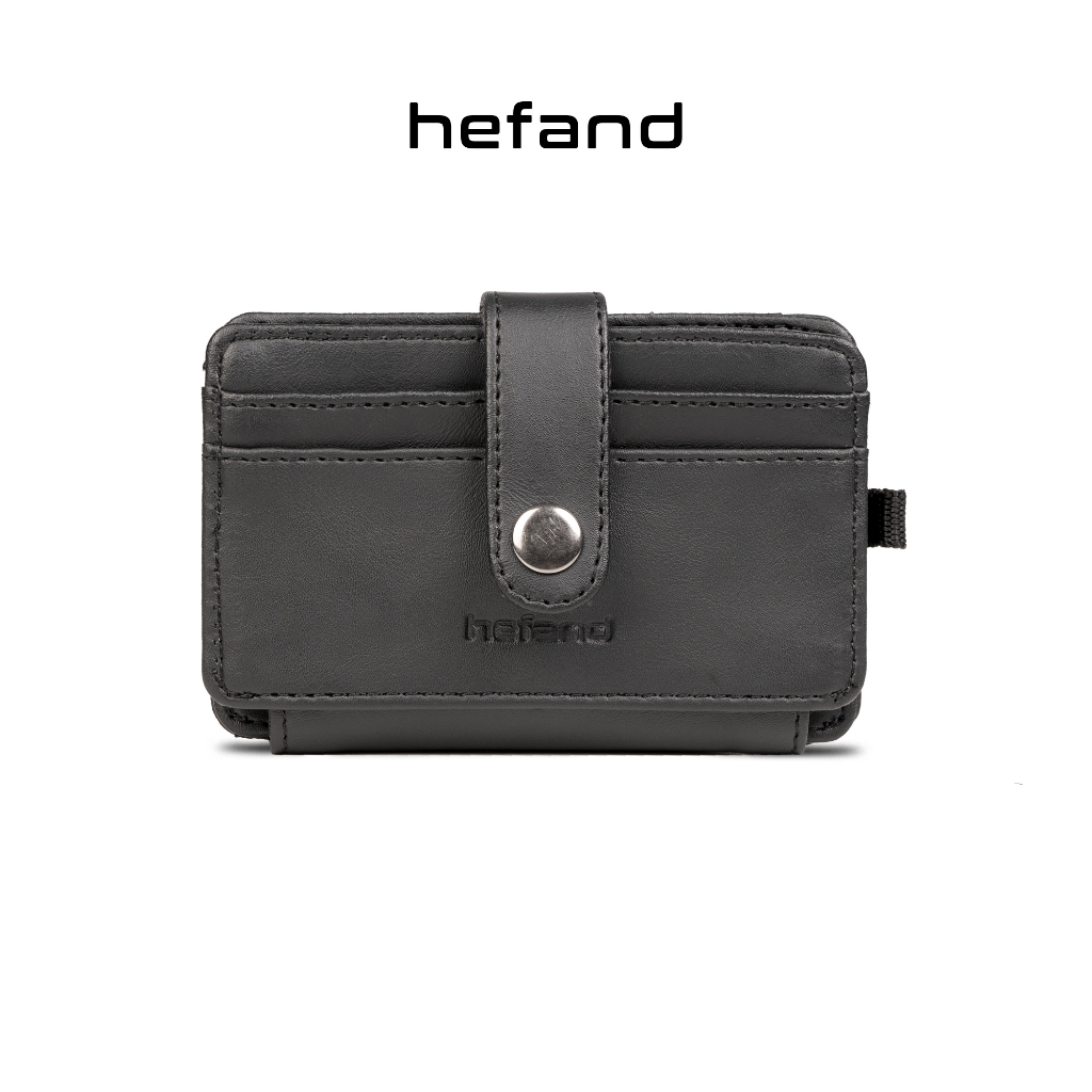 

Hefand - Lanyard ID Card Nava Name Tag Kalung Pria Wanita Kulit Praktis Premium