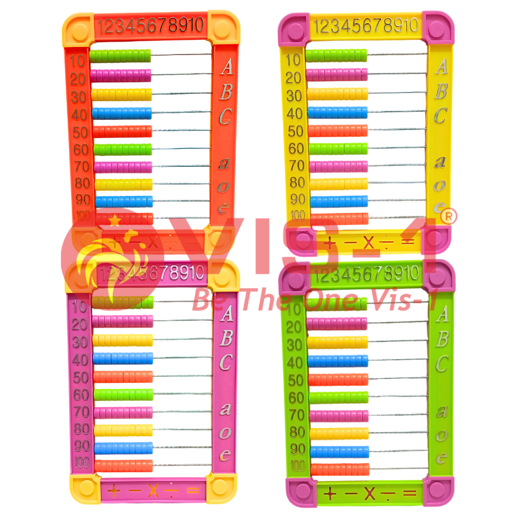 

VIS-1 Sempoa kode 8022 / Sempoa / Simpoa Hitungan Edukasi / Mainan Anak