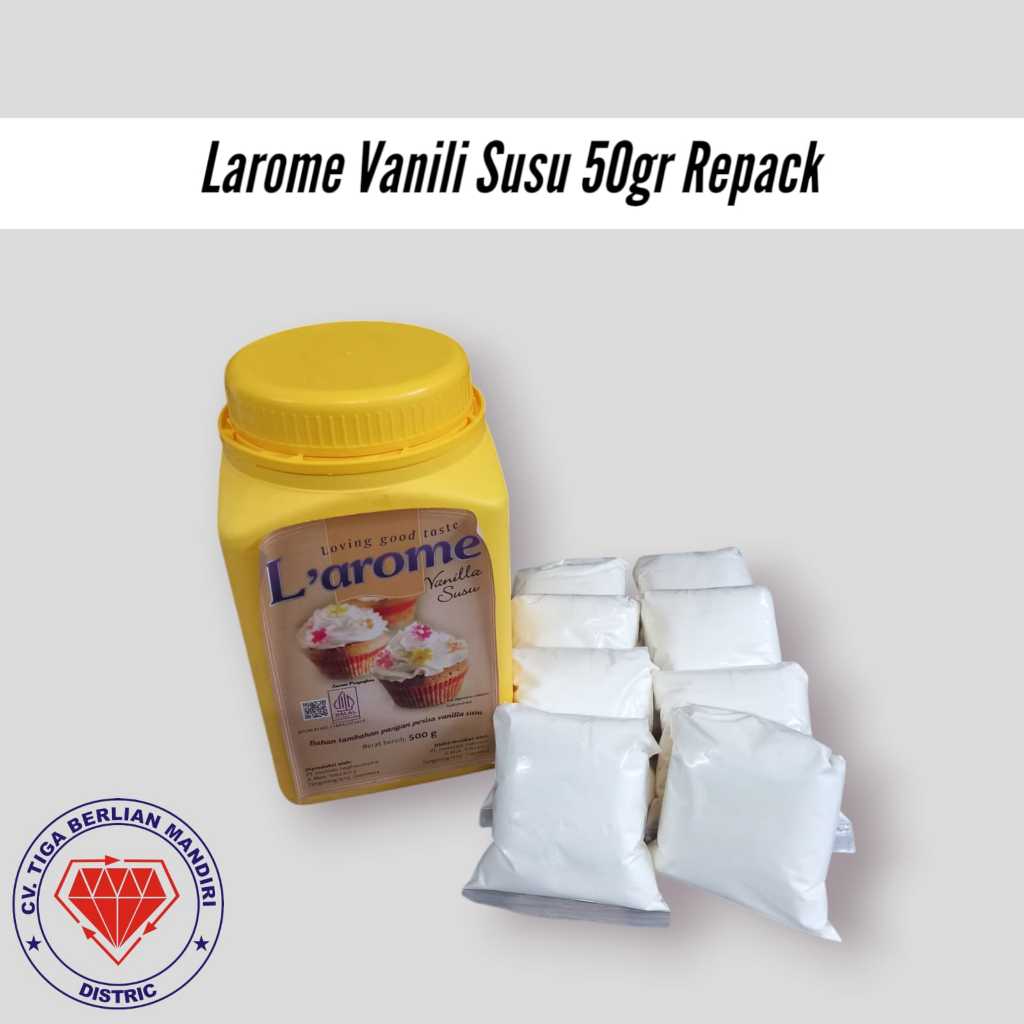 

LAROME VANILI MILK POWDER REPACK 50GRM