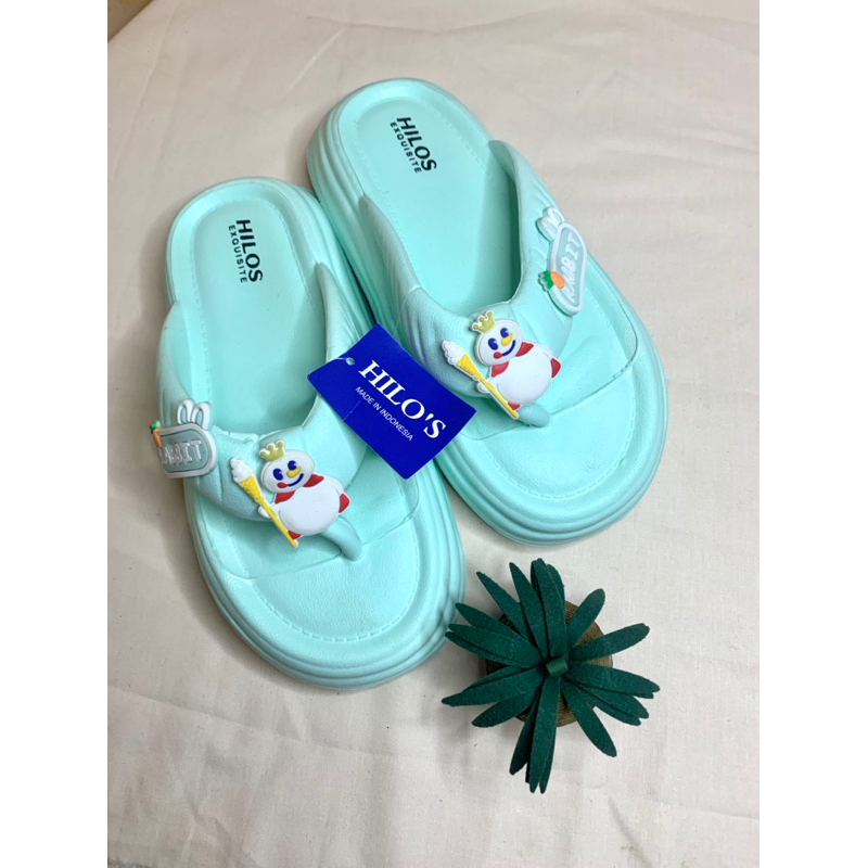 Sandal Jepit Anak Perempuan Badut Mixue