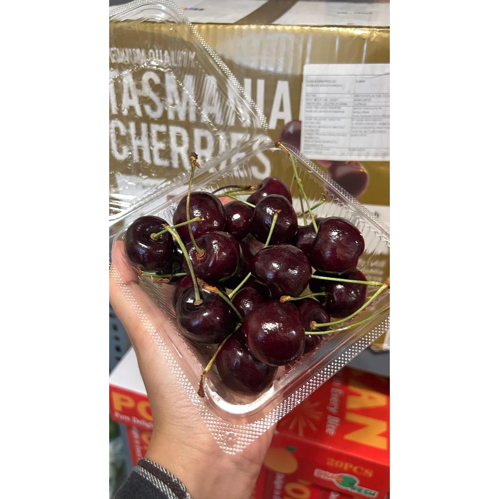 Cherry Merah Tasmanian 43 Derajat Size 32-34mm / 34-36mm (250gr) - CHERRY TASMANIA