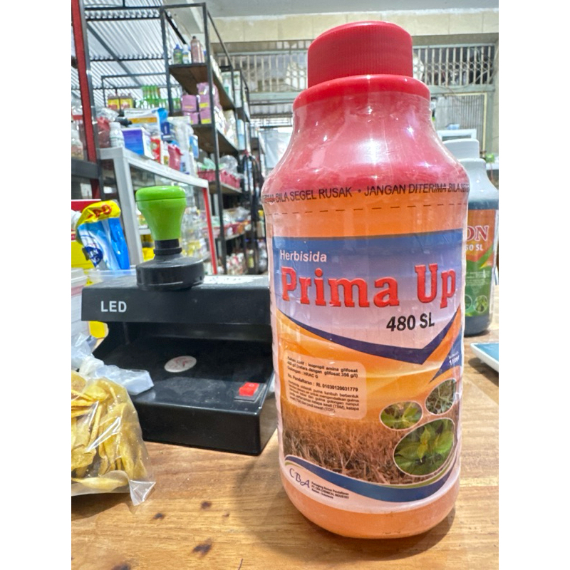 Racun rumput primaup prima up 480sl glifosat isi 1liter
