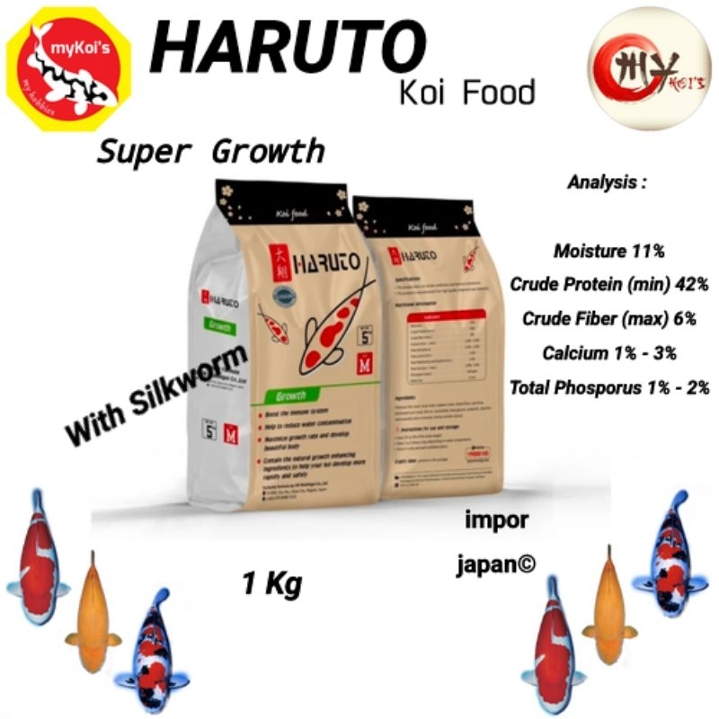 Giltbite_ Haruto Growth Premium Koi Food