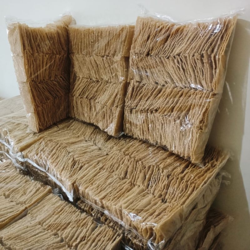 

Paket hemat 2Kg (gratis ongkir) Krupuk puli, lempeng puli, gendar mentah