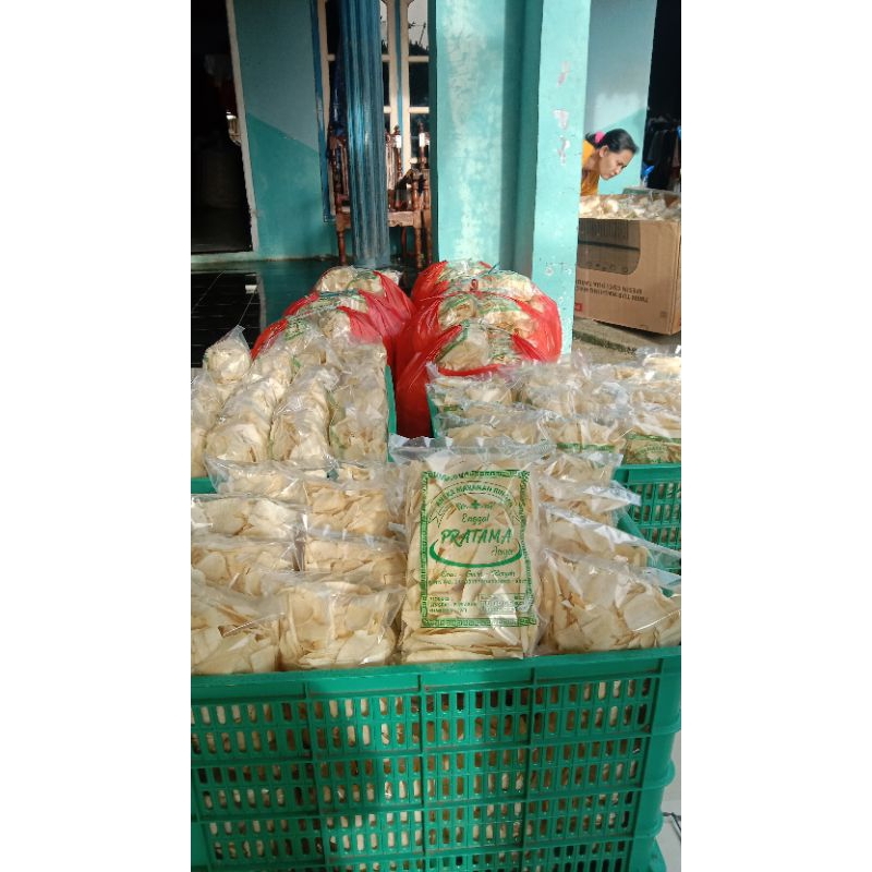 

Ceriping ketela putih rasa asin gurih khas Gembong