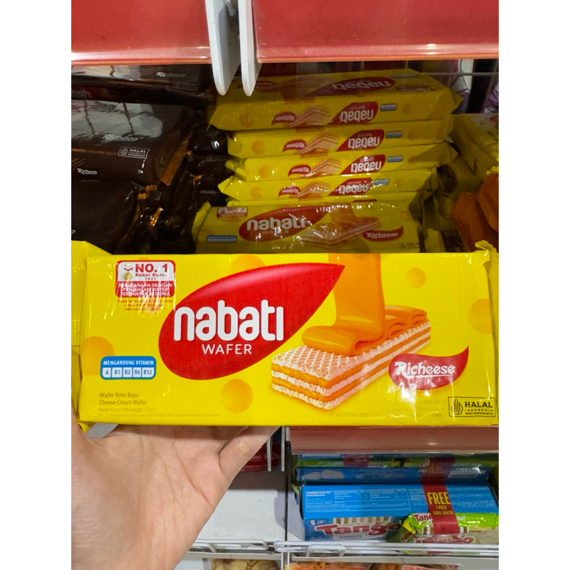 

Nabati Wafer Krim Keju 110g