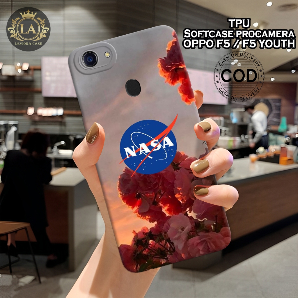 Case OPPO F5 / F5 Youth Terbaru - Leviora Case - Fashion Case NASA - Softcase OPPO F5 / F5 Youth - C