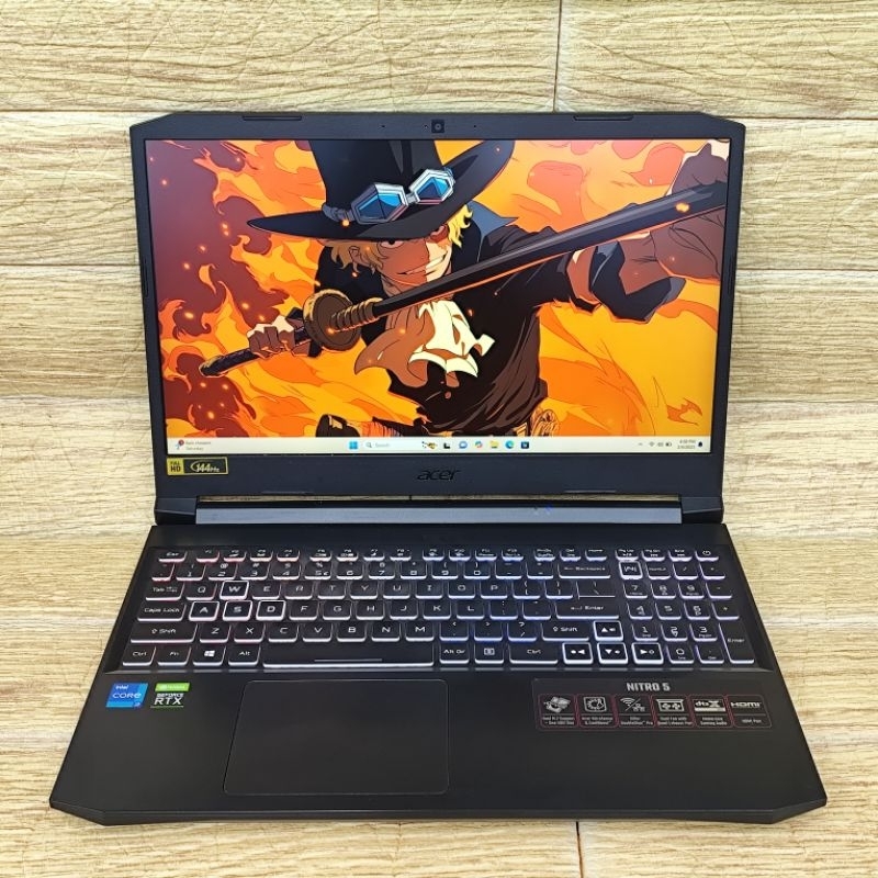 Laptop 2nd GM Acer Nitro 5  Core i7-11800H Ram 8GB RTX 3050 SSD 512GB